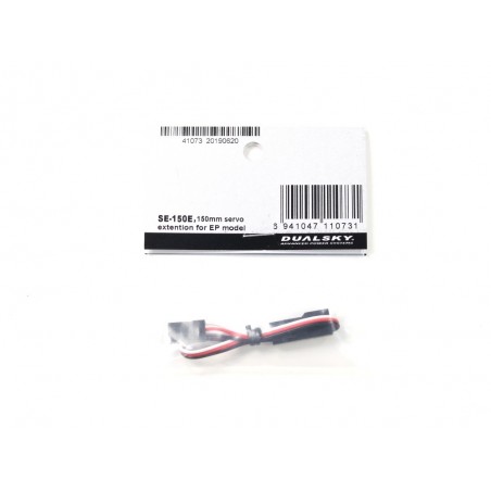Servo extensions - Servo extension 15cm JR 0,25mm² Dualsky - FLASH RC