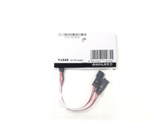 Cavi a Y per servi - Cavo a Y 10cm 0,25 mm² JR Dualsky - FLASH RC
