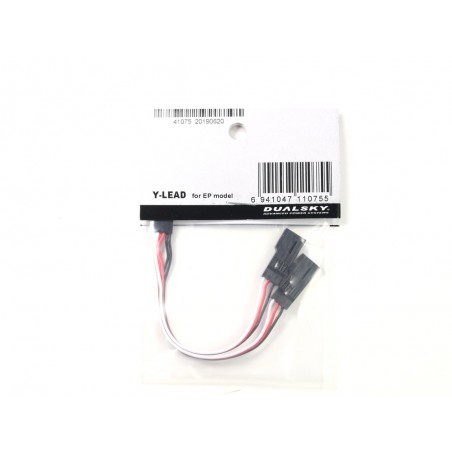 Y-Kabel für Servos - Y-Kabel 10cm 0,25 mm² JR Dualsky - FLASH RC