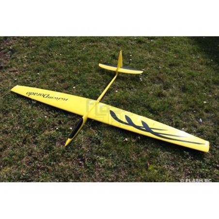 RC Gliders - Dorado all fiber approx.2.34m yellow & black RCRCM - FLASH RC