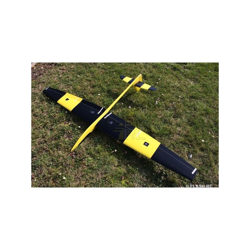 RC Gliders - Dorado all fiber approx.2.34m yellow & black RCRCM - FLASH RC