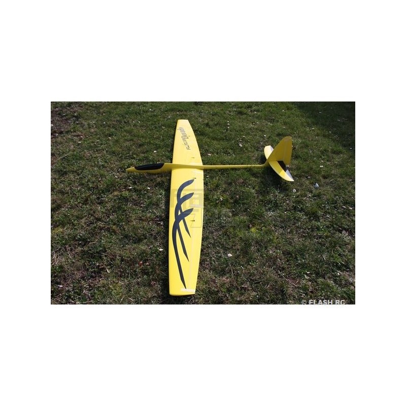Planeurs RC - Dorado tout fibre env.2.34m  jaune & noir RCRCM - FLASH RC