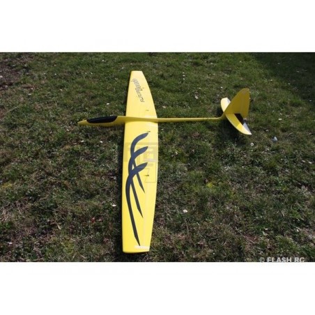 Planeadores RC - Dorado todo fibra aprox.2.34m amarillo y negro RCRCM - FLASH RC