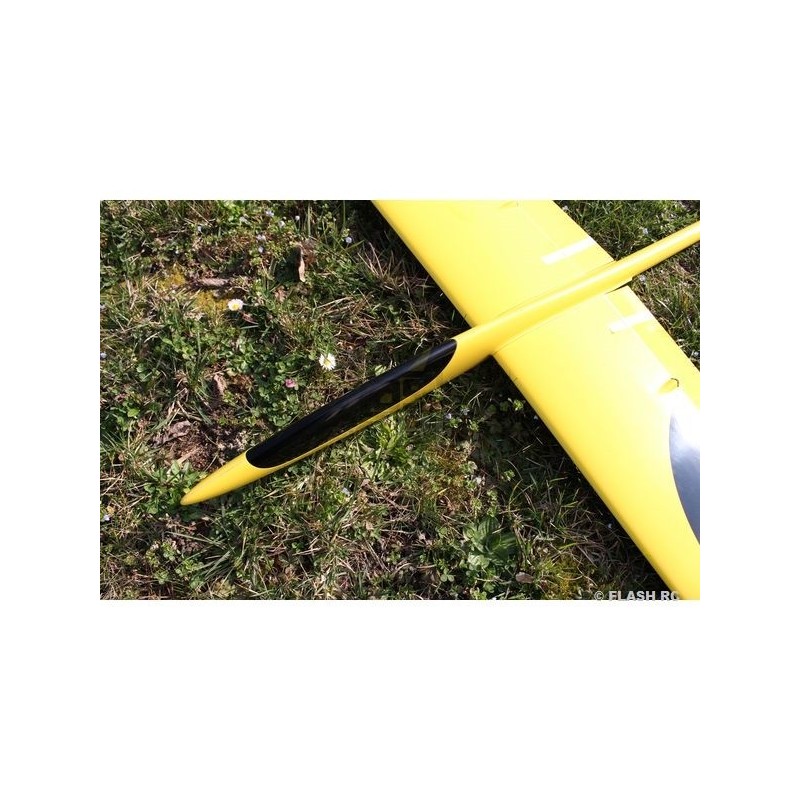 RC-Segler - Dorado Vollfaser ca.2.34m gelb & schwarz RCRCM - FLASH RC