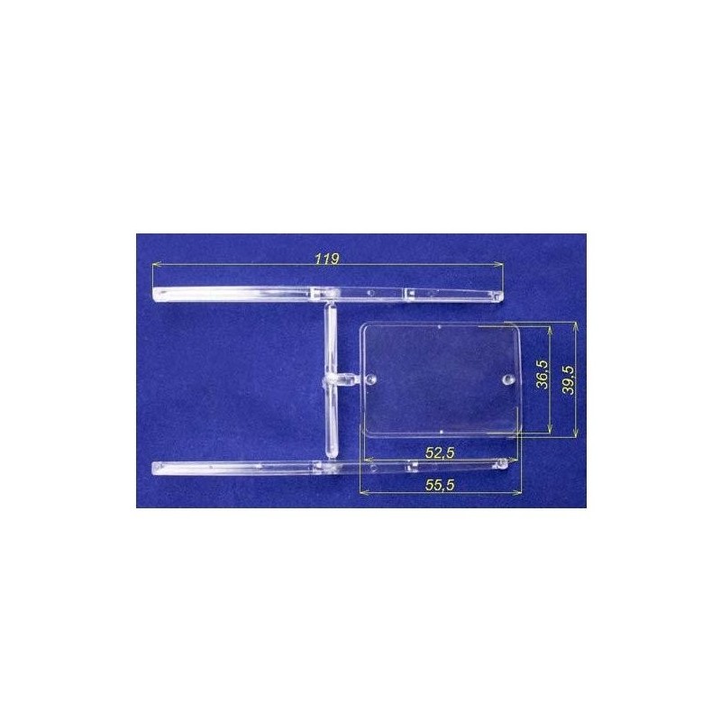 Finestra del tettuccio - Finestra scorrevole del tettuccio per modello in scala 1/3 TopmodelCZ - FLASH RC