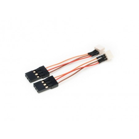 Adaptadores Servo Receptor - Adaptadores JST-ZHR (paso 1.5mm) a JR (2 uds) E-Flite - FLASH RC