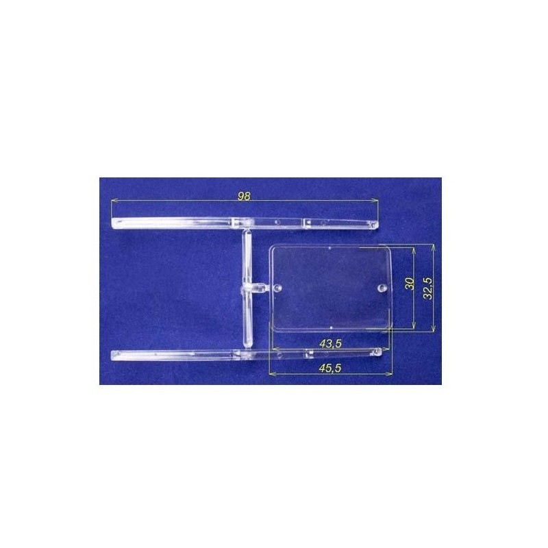 Canopy window - Sliding canopy window for 1/3.5 scale model TopmodelCZ - FLASH RC