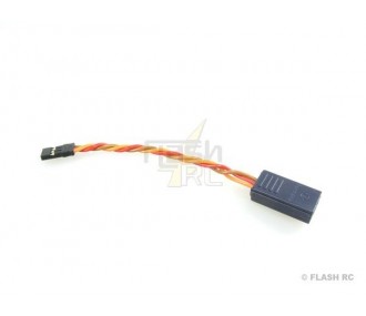 Cables en Y para servos - Cable en Y Monobloc 10cm 0,50mm² JR Muldental - FLASH RC