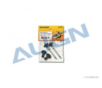 T-REX 450 PRO/DFC - H45G002XXT - Set rotore di coda - T-REX 450 PRO - FLASH RC 2