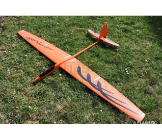 RC Gliders - Dorado Full Carbon approx.2.34m orange & black RCRCM - FLASH RC