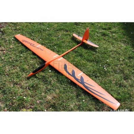 Alianti RC - Dorado Full Carbon circa 2,34m arancio e nero RCRCM - FLASH RC