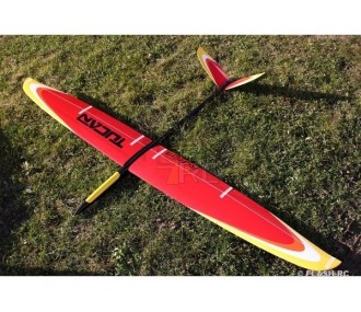 Planeadores RC - Tucan Full Carbon aprox.2.00m Rojo y Amarillo RCRCM - FLASH RC