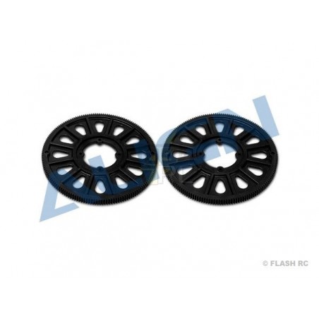 T-REX 500 - H50018QAT - Couronne principale 162 dents (2 pcs) - TREX 500 Align - FLASH RC