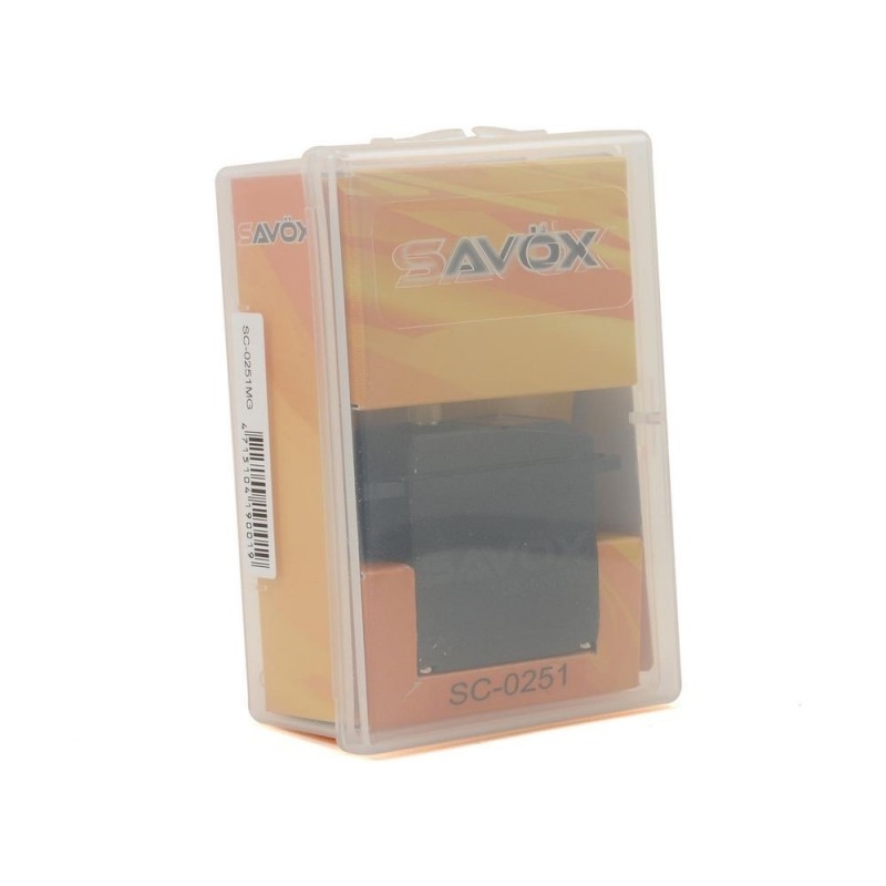 Servos - Savox SC-0251MG standard digital servo (61g, 16kg.cm, 0.18s/60°) - FLASH RC