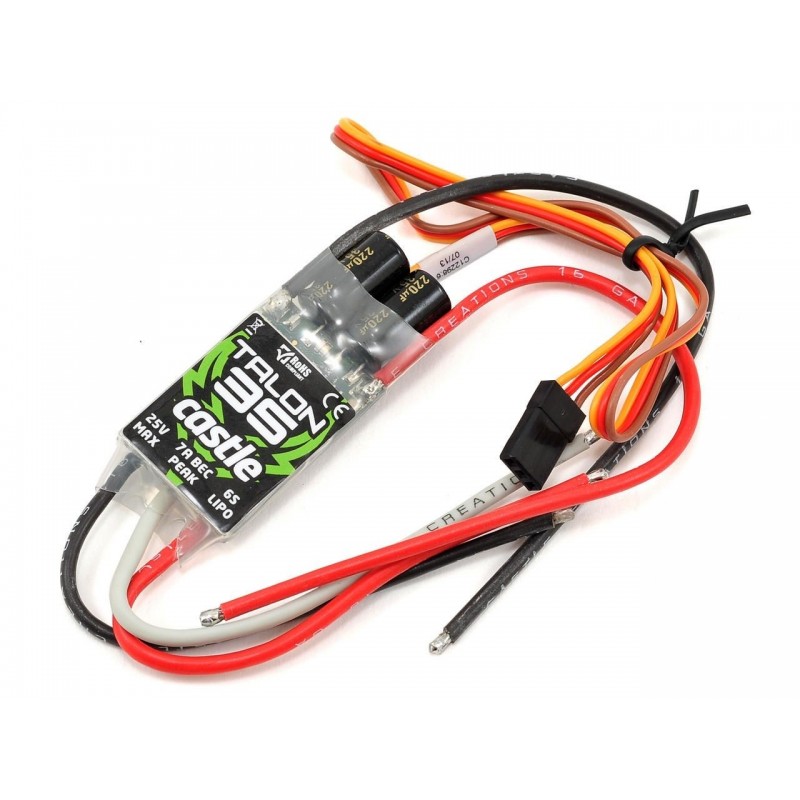 Brushless - Castle Creations TALON 35A 2-6S BEC 5A - FLASH RC