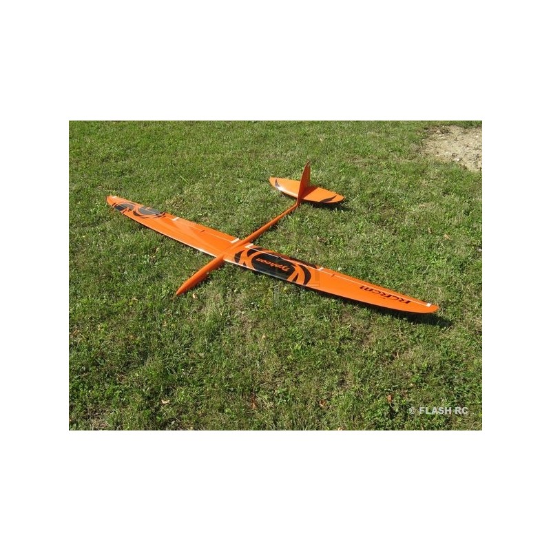 Planeadores RC - Typhoon Full Carbon aprox.2.00m naranja y negro RCRCM - FLASH RC
