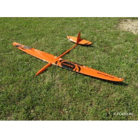Alianti RC - Typhoon Full Carbon circa 2,00m arancione e nero RCRCM - FLASH RC