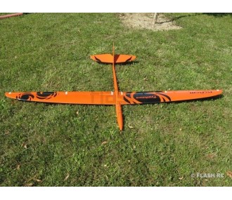RC Gliders - Typhoon Full Carbon approx.2.00m orange & black RCRCM - FLASH RC 2