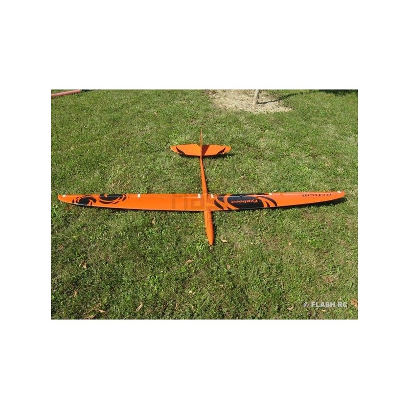 Planeadores RC - Typhoon Full Carbon aprox.2.00m naranja y negro RCRCM - FLASH RC