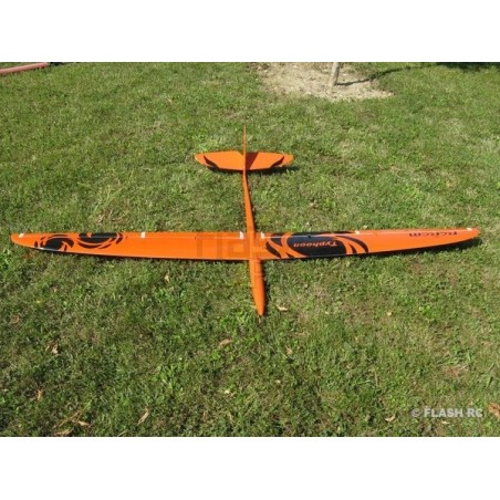RC Gliders - Typhoon Full Carbon approx.2.00m orange & black RCRCM - FLASH RC