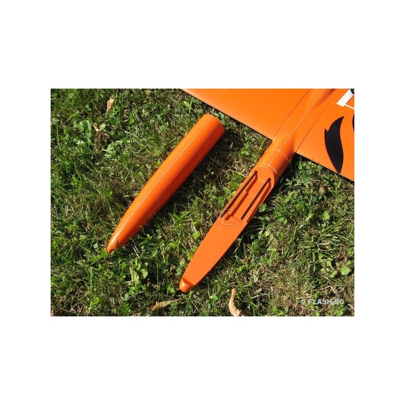 Planeadores RC - Typhoon Full Carbon aprox.2.00m naranja y negro RCRCM - FLASH RC