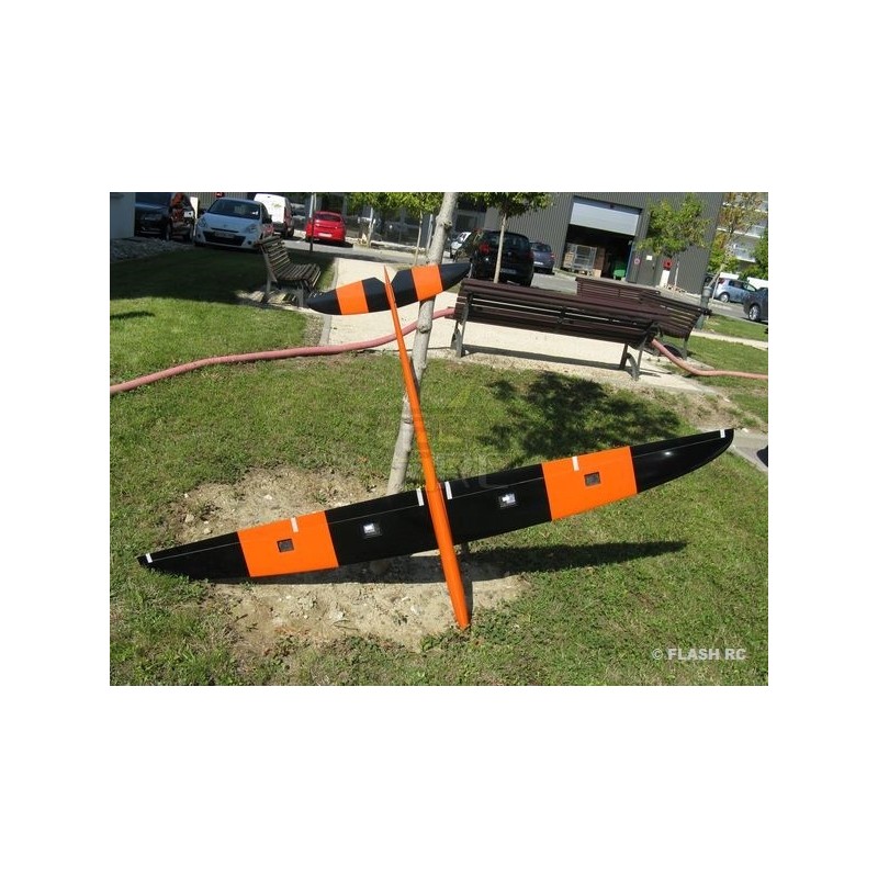 RC Gliders - Typhoon Full Carbon approx.2.00m orange & black RCRCM - FLASH RC