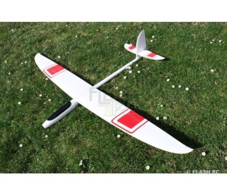 Motoveleros RC - E-Hornet todo fibra aprox.2.00m blanco&rojo RCRCM - FLASH RC