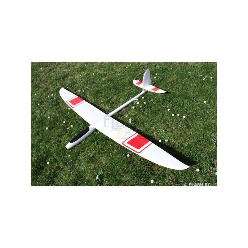 Motoveleros RC - E-Hornet todo fibra aprox.2.00m blanco&rojo RCRCM - FLASH RC