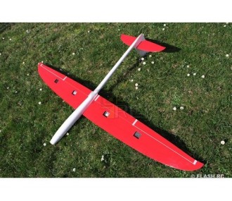 Motoplaneurs RC - E-Hornet tout fibre env.2.00m  blanc&rouge RCRCM - FLASH RC 2