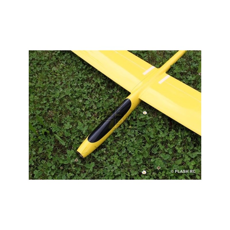 Motoalianti RC - E-Hornet tutta fibra ca.2.00m giallo&rosso RCRCM - FLASH RC