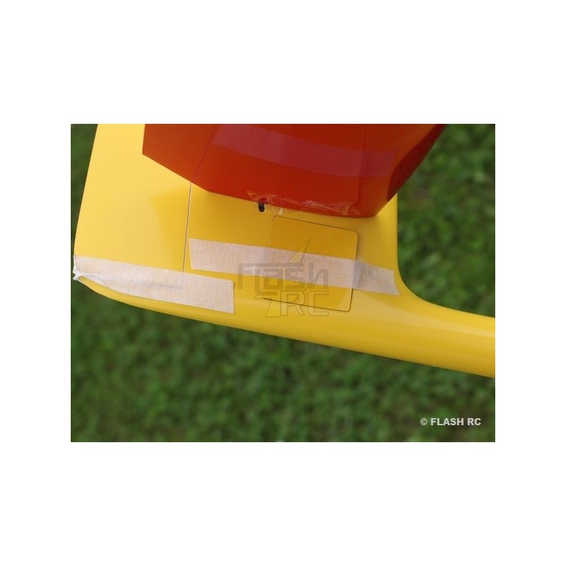 RC Motorgliders - E-Hornet all fiber approx.2.00m yellow&red RCRCM - FLASH RC