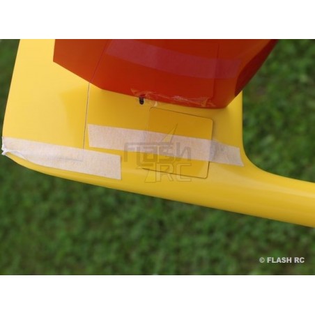 RC Motorgliders - E-Hornet all fiber approx.2.00m yellow&red RCRCM - FLASH RC