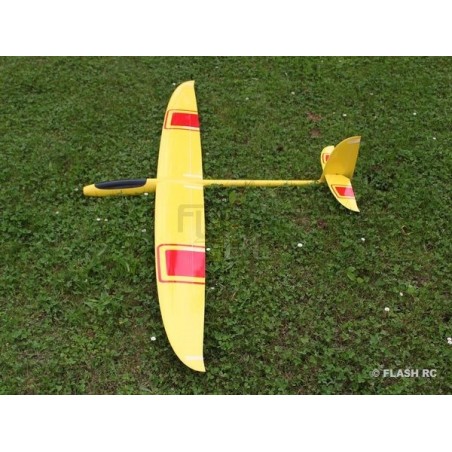 RC Motorgliders - E-Hornet all fiber approx.2.00m yellow&red RCRCM - FLASH RC