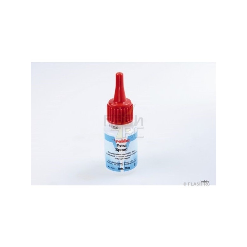 Colle cyano Speed extra liquide 20g ROBBE - FLASH RC