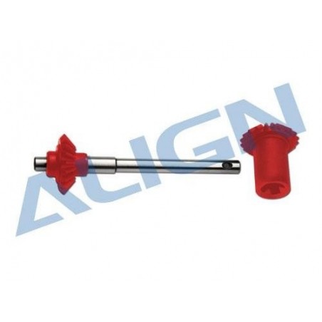 T-REX 600 E / PRO - H60G003AXT - Heckrotorwelle mit Ritzel - TREX 600E Align - FLASH RC