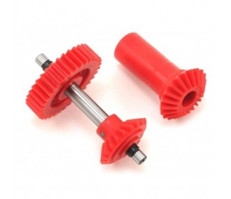 T-REX 600 E / PRO - H60G002AXT - Pignone 34 denti M0.8 rosso - TREX 600E Align - FLASH RC