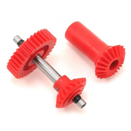 T-REX 600 E / PRO - H60G002AXT - Drive sprocket 34 teeth M0.8 red - TREX 600E Align - FLASH RC