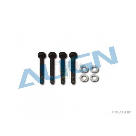 T-REX 450 PLUS/SPORT/V2 - H45185 - Hexagonal screws M2x15mm + washers (4 pcs) - TREX-450 DFC Align - FLASH RC