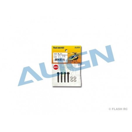 T-REX 450 PLUS/SPORT/V2 - H45185 - Sechskantschrauben M2x15mm + Unterlegscheiben (4 Stck.) - TREX-450 DFC Align - FLASH RC