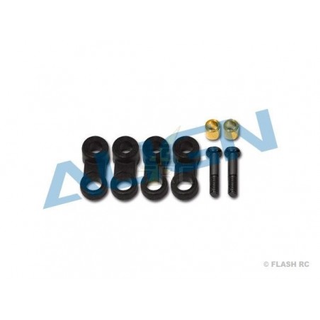 T-REX 450 PLUS/SPORT/V2 - H45183 -  Chapes double - TREX 450 SPORT V2 Align - FLASH RC