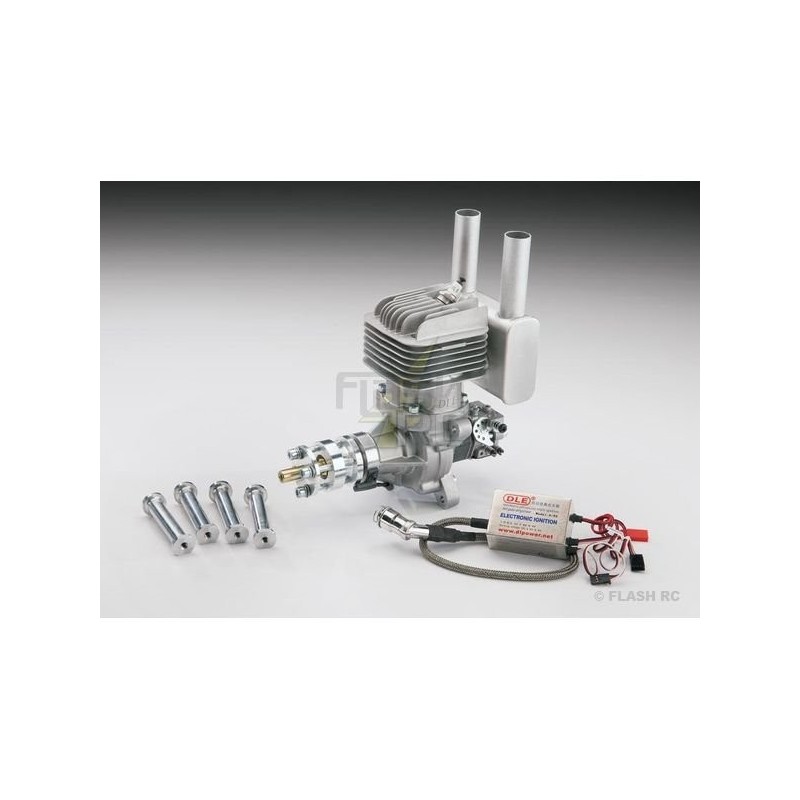Gasoline engines - 2 stroke gasoline engine DLE-55RA - Dle Engines - FLASH RC