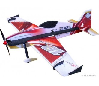 Aeromobile acrobatico RC - Factory Edge 540 '39' Series' Aeromobile RC rosso caldo di circa 1,00m - FLASH RC