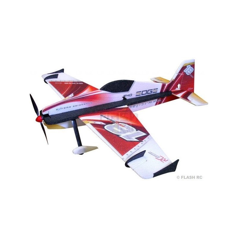Aeromobile acrobatico RC - Factory Edge 540 '39' Series' Aeromobile RC rosso caldo di circa 1,00m - FLASH RC