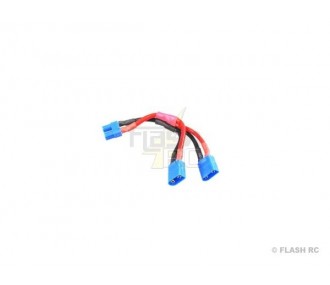 Cordon DC3 parallèle (Ø:12AWG, L:10cm) - FLASH RC