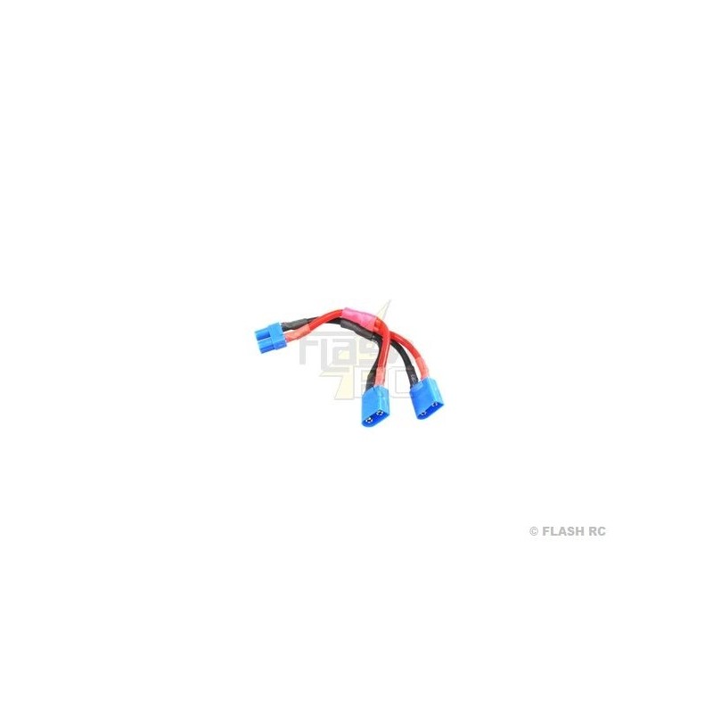 Cordon DC3 parallèle (Ø:12AWG, L:10cm) - FLASH RC