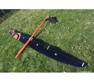 Motoplaneurs RC - E-Strega Full Carbon 2.90m orange & noir RCRCM - FLASH RC 2