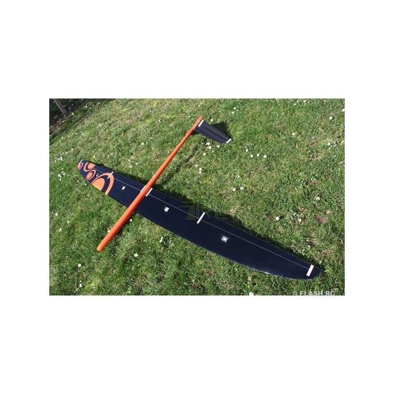 Motoalianti RC - E-Strega Full Carbon 2,90m arancio e nero RCRCM - FLASH RC