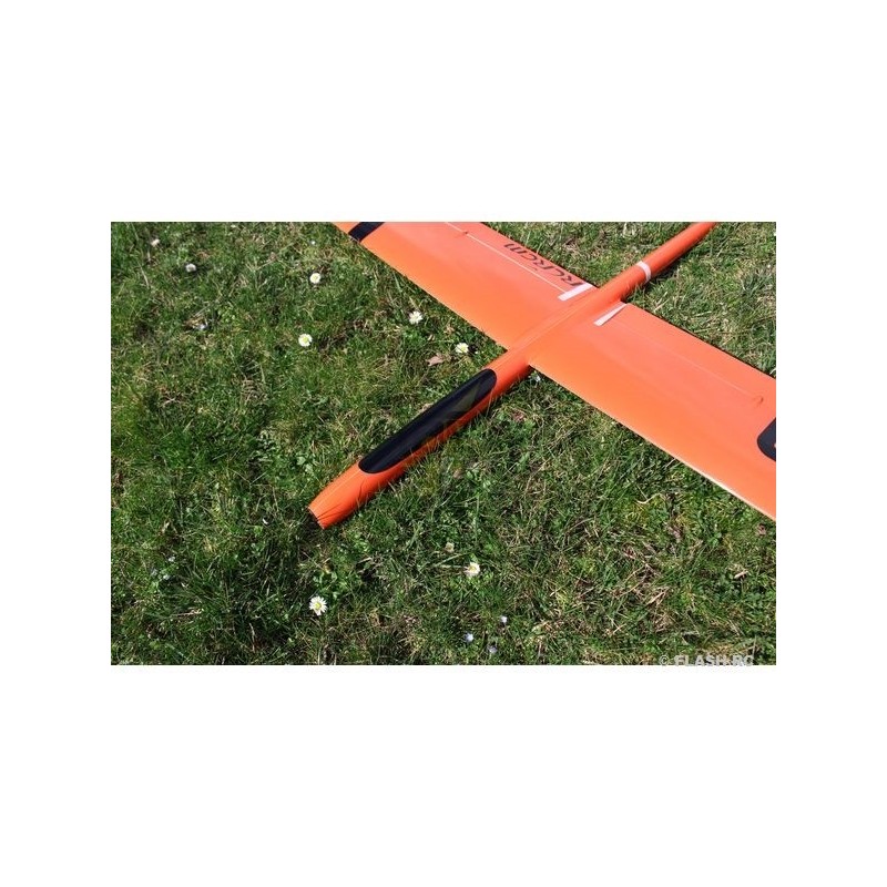 RC Motorgliders - E-Strega Full Carbon 2.90m orange & black RCRCM - FLASH RC