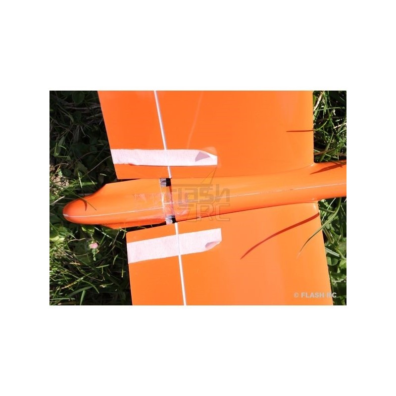 RC Motorgliders - E-Strega Full Carbon 2.90m orange & black RCRCM - FLASH RC
