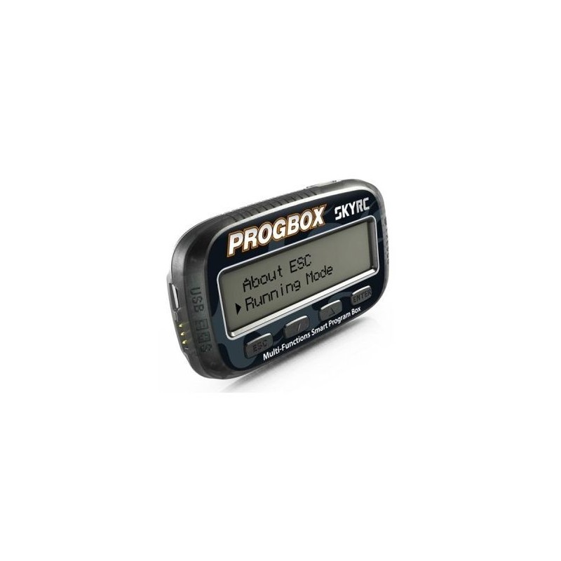 Accessoires contrôleurs brushless voitures RC - Boitier Progbox '6 en 1' SKY RC - FLASH RC